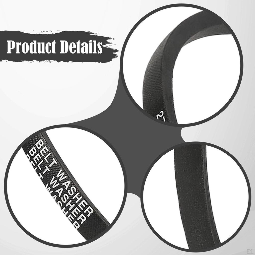 Washer Drive Belt Washing Machine Replaces Part Versatile Easy to Use Tool PS11740577 Supplies