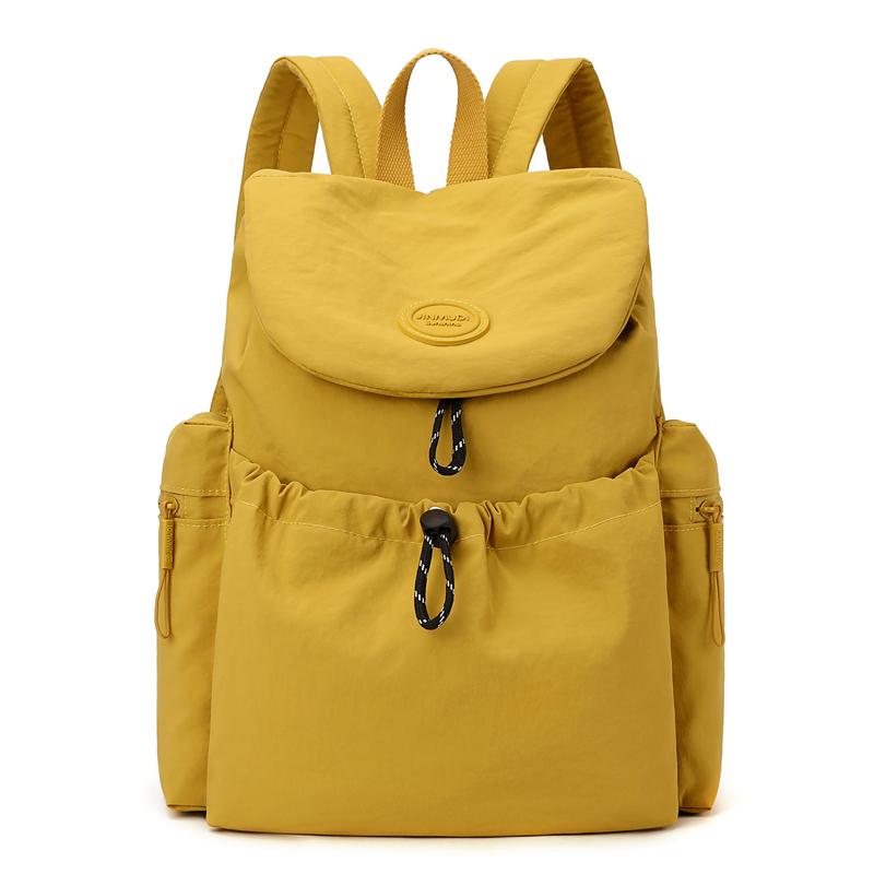 Waterproof Nylon Bag Lightweight Schoolbag Women's Travel Small Backpack