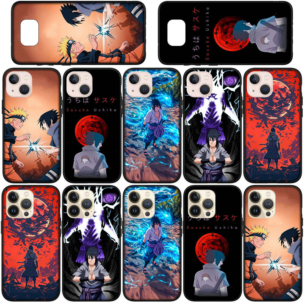 Phone Case for iPhone 17 15 16 Plus Xiaomi Poco X7 X6 F8 F7 M8 C85 C75 Redmi Note 14 12 11 13 Pro Max A4 14C 15C Uchiha Sasuke Comics Narutos Cover