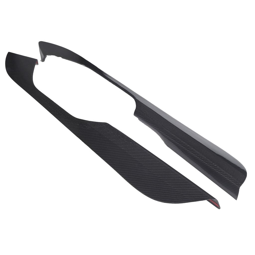 2PCS Gear Shift Side Frame Carbon Fiber Decoration Replacement for Cayenne 2018?2021