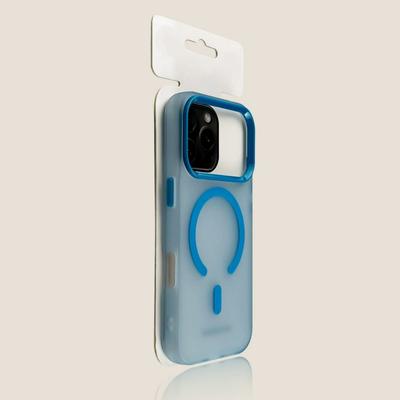 Custodia Trasparente Opaca Per Magsafe Ricarica Wireless per iPhone 17 Air 16 15 14 Plus 13 12 Pro Max Militare Antiurto Colore Caramella