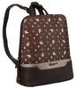 Backpack 6866-2 D.BROWN
