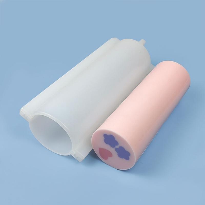 Silicone Soap Mold Large Column Molds DIY Handmade Candle Making Epoxy Resin Casting Mold Mousse Cake Mould Decor