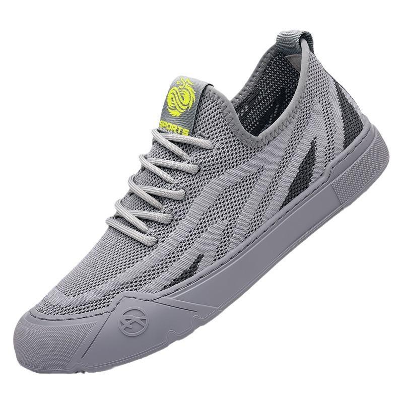 2024 Summer New Men's Fly-woven Mesh Breathable Casual Shoes Men's Handmade Online Sports Style Loafers 908