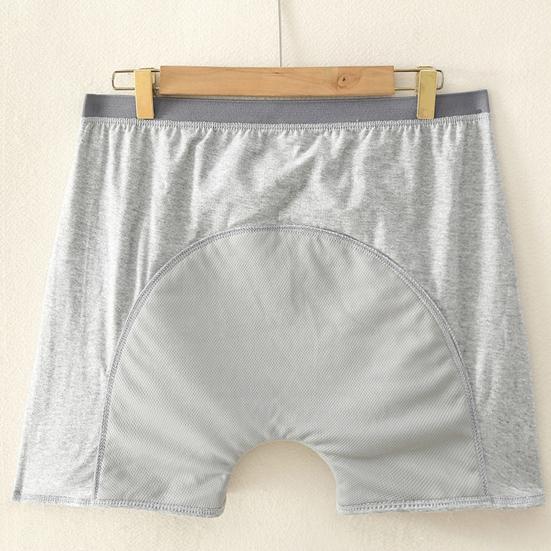 Men Anti-Leakage Underwear Elderly Bedridden Patients Boxer Briefs Urine-Proof Pads Boxer Underwear Daily Wear