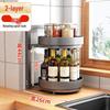 Multifunctional Rotating Kitchen Storage Rack