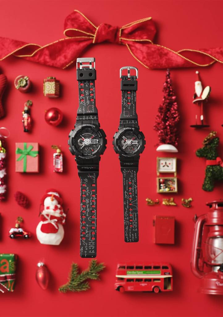 Watch PRESENTS COLLECTION 2021 Pair Watch Black [Casio] G-SHOCK []G LOVER'S G-SHOCK × BABY-G LOV-21A-1AJR