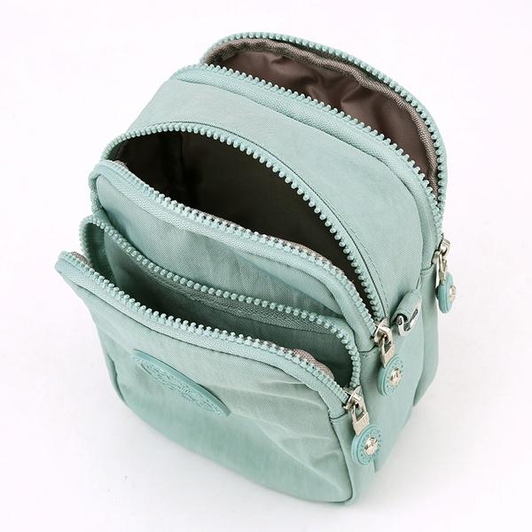 New Sports Wallet Phone Bag For Mobile Shoulder Bag Pouch Case Belt Handbag Purse Coin Wallet Retro Key Holder Small Money Bag
