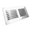 Easy Install Double Hole Ventilation Window Stainless Steel Louvered Design Marine Grade for Yachts & Fishing Boats