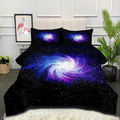 Fat Quilt Home Textile Quilt Starry Sky Three-piece Winter Quilt Bedding Quilt Core 3d Quilt Cover