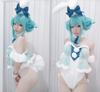 [Milky Time] Vocaloid Hatsune Miku Bunny Girl Cosplay with Wig for Women Rabbit