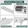 Silver Car Front Rear Left Right Exterior Door Handle for Tesla Model 3 2017 2018   108183200H 108183100H