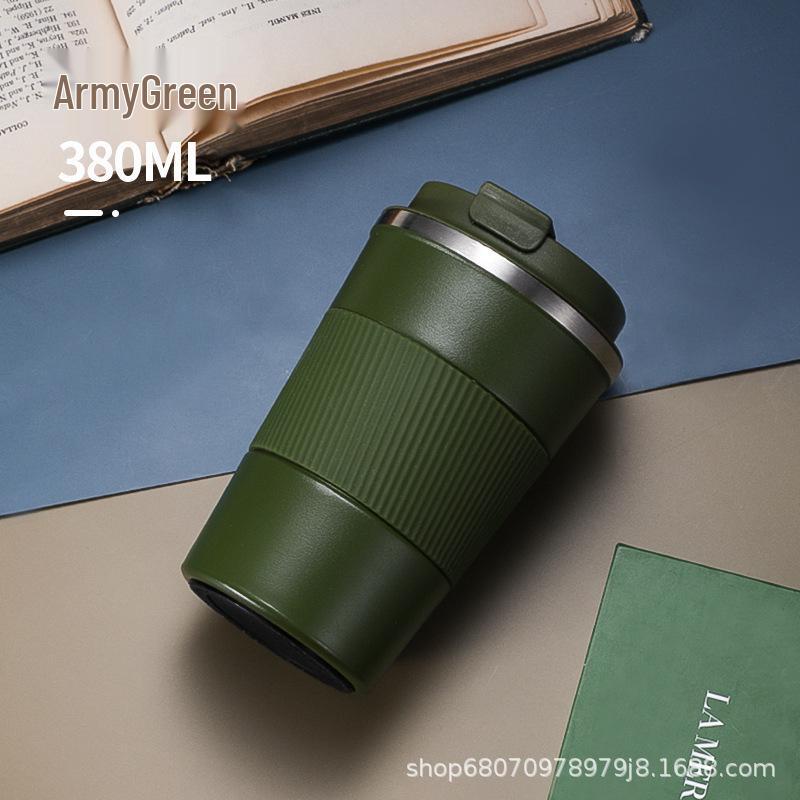 European Style Luxury Coffee Thermal Mug - Stainless Steel Portable Travel Cup
