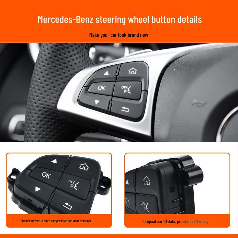 Mercedes-Benz C-Klasse/GLC-Klasse C180/C200/GLC260/W205 Multifunktionslenkradtasten