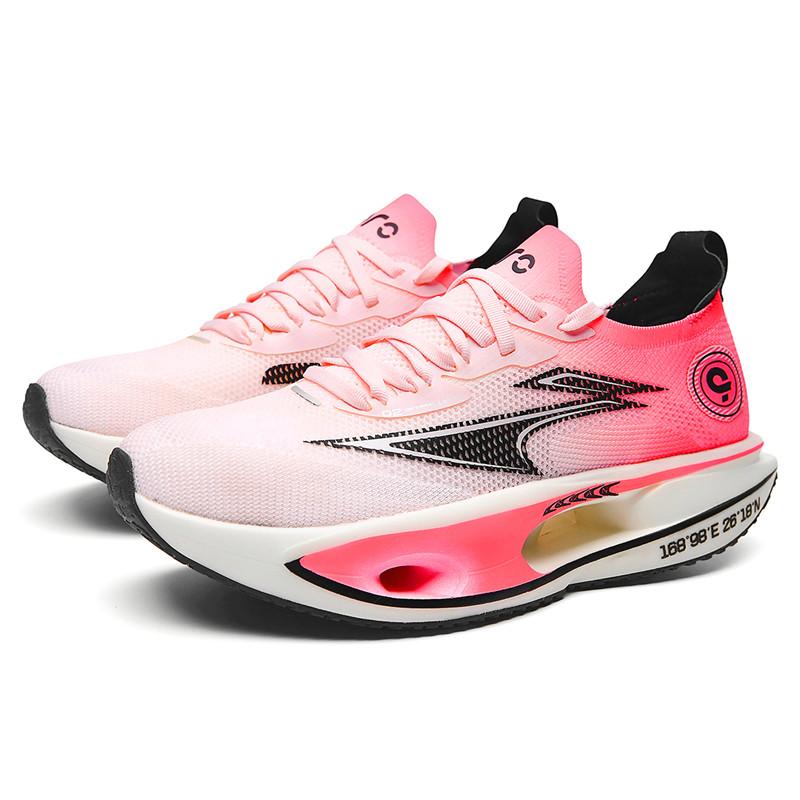 New Color Blocking Personalized Sports Shoes Rebound High-quality Elastic Running Shoes Comfortable Antibacterial Casual Shoes