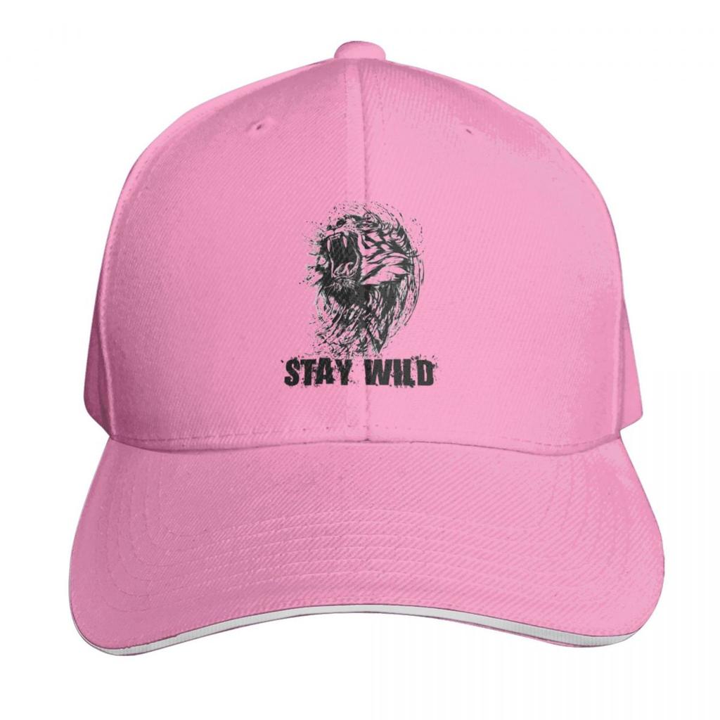 Ben Azelart Stay Wild Baseball Cap Moisture Wicking Quick Dry Curved Brim Classic Fit Low Profile Unstructured