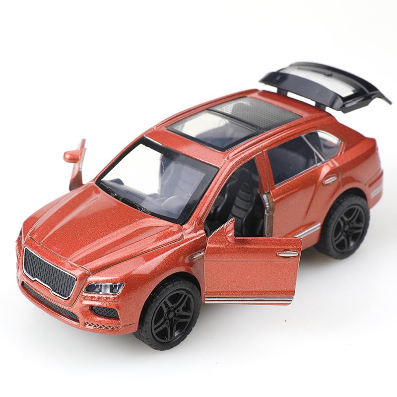(Bagged) 1:36 Alloy Car Model Simulates A Car Pulling Back Car Decorations To Collect Toys for Boys