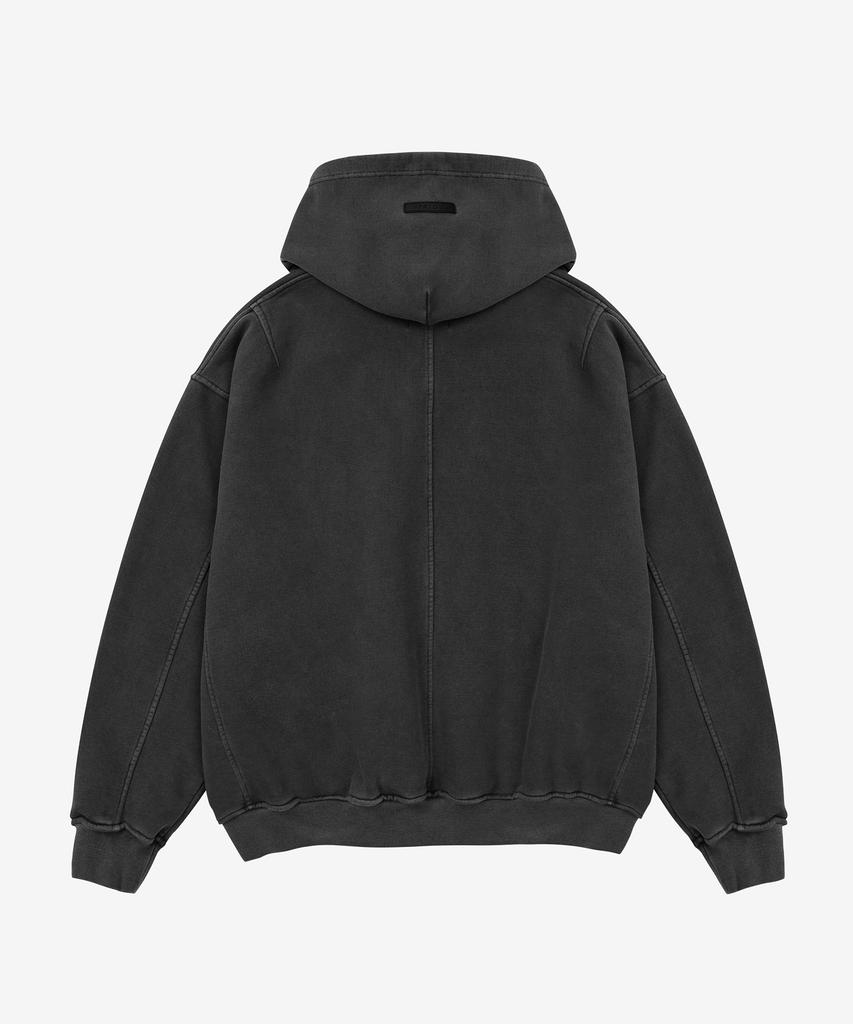 Washed Hoodie - Black