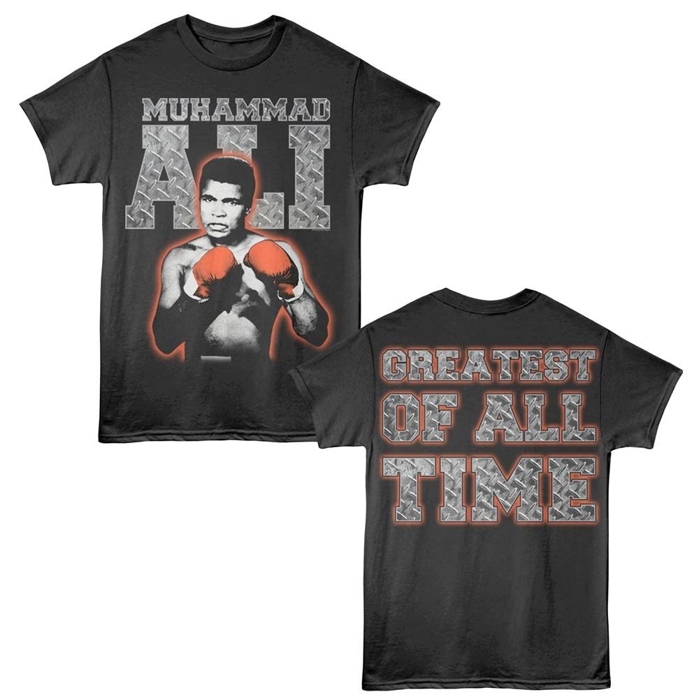 Muhammad Ali Metal Great Men T Shirt XL