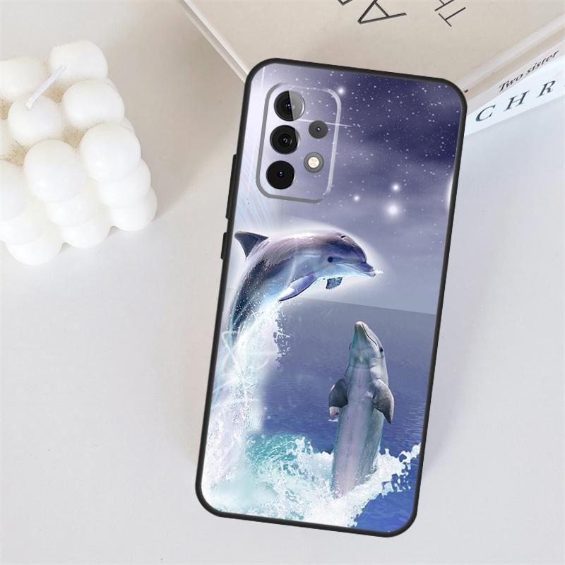 

Ocean Dolphin For Samsung Galaxy A56 A36 A26 A16 A05 A06 A22 A32 A52 A54 A34 A14 A55 A15 A53 A33 A35 Case Samsung A14