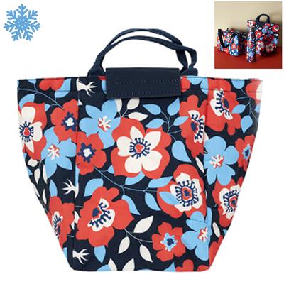 Les Trésors De Lily [A1741] - Bolsa térmica para refeição / Lunch bag 'Floral' multicolor - 25x19x18 cm