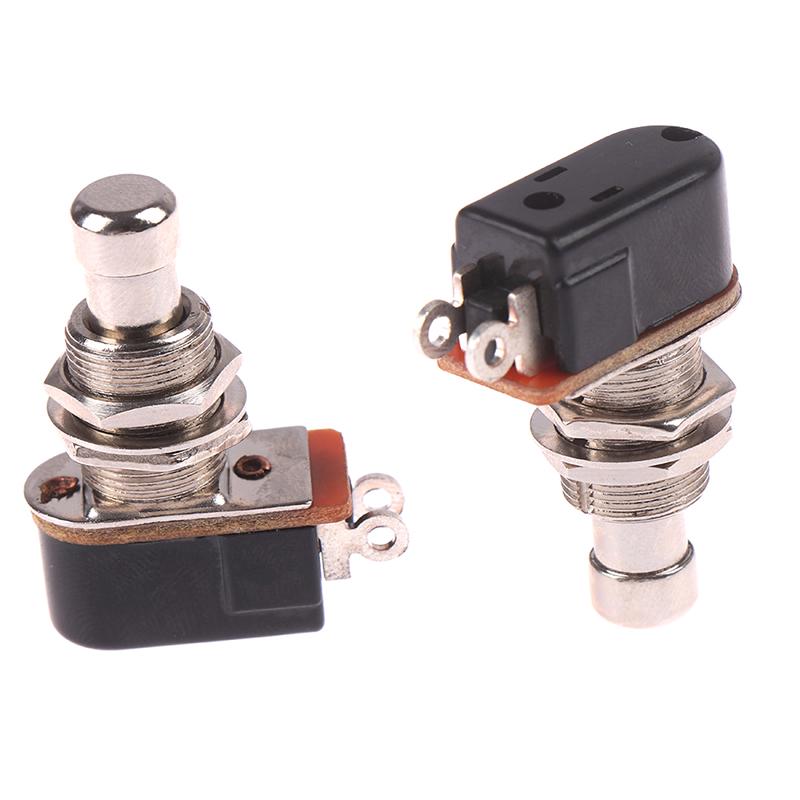 1Pcs Momentary Soft Touch Push Button Stomp Foot Pedal Electric Guitar Switch