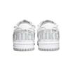 Nike Dunk WAO PU Synthetic Leather Abrasion Resistant Height Increasing Low top Skateboard Shoes Men's White Gray 355152-106(Team531-BOX)