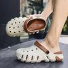 Mode Herren Hausschuhe Mode Outdoor Freizeit Sandalen Leichte EVA Weichsohlen Hausschuhe für Damen Wasserdichte Gartenschuhe Paar Hausschuhe