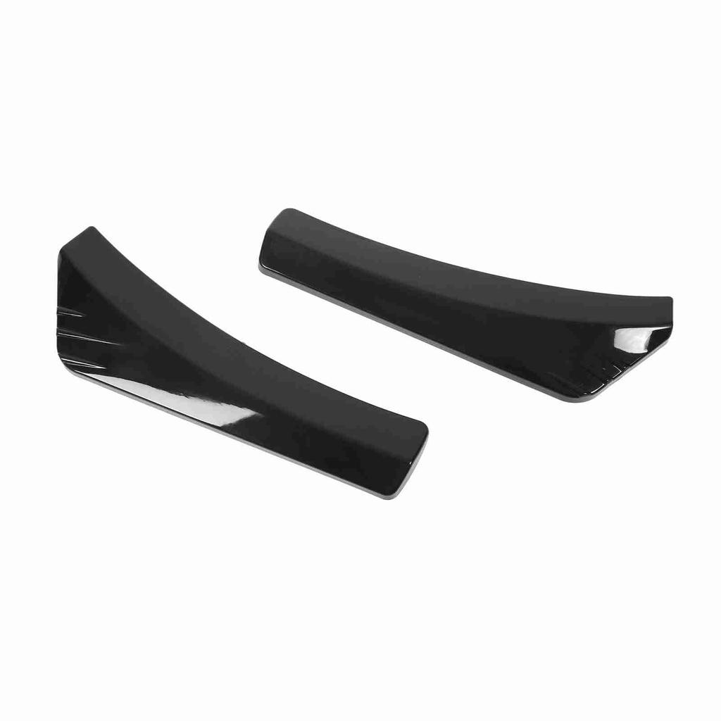 2Pcs Front Bumper Lip Angle Left And Right Bumper Protector   High Temperature Resistance Lip Splitter