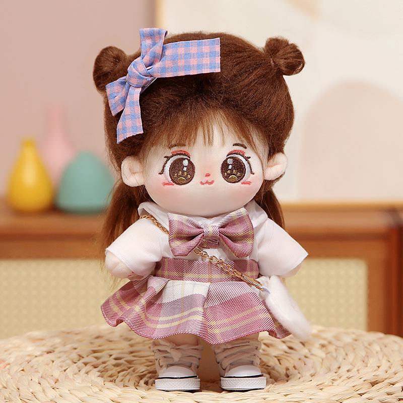 

Кукла для девочек 20 см Кукла Spot Подарочная одежда для кукол Honey Suit Подарочный 20cm (with skeleton)