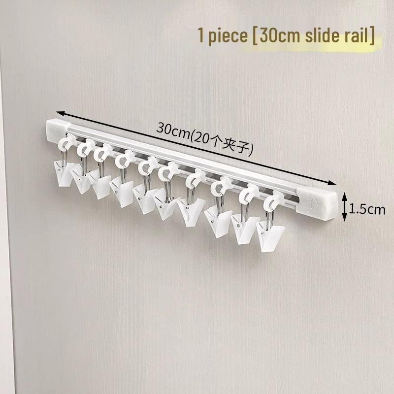 

Хранение резинок для волос в большом кишечнике: Настенный органайзер для аксессуаров для волос без сверления 30cm Scrunchie Storage Rod (includes 20 clips)