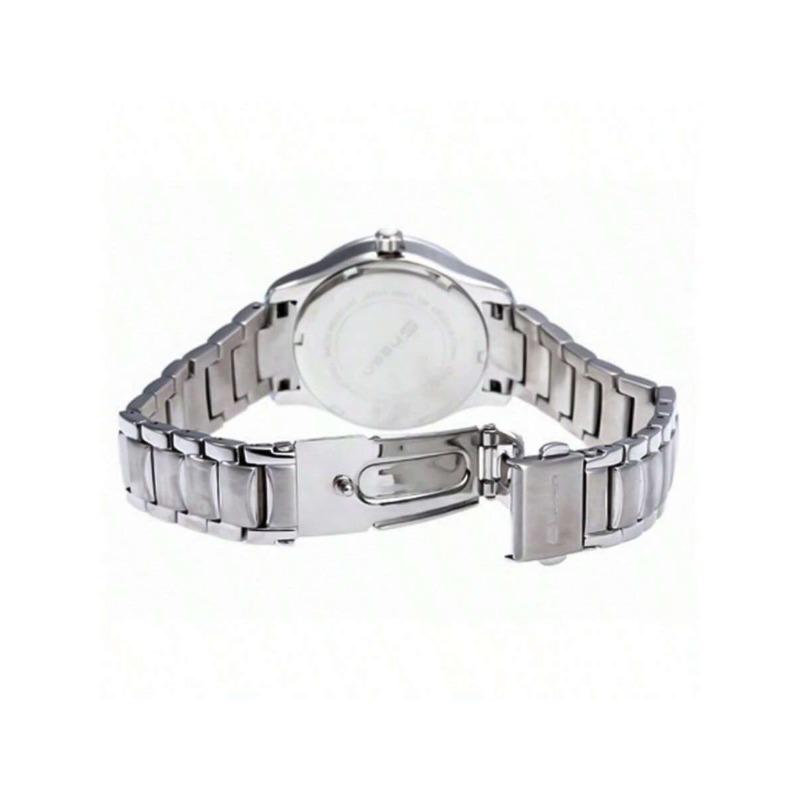 Casio SHEN Waterproof Stainless Steel Band Pink Analog Watch SHN-3014DP-4A