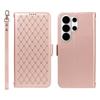 Crossbody Wallet Leather Magnetic RFID Phone Case For Samsung S26 Ultra S25 Plus S24 A36 A56 A17 A07 Diamond Long Lanyard Cover