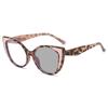 Luxury Designer Triangle Cat Eye Photochromic Myopia Glasses Male and Female Anti Blue Light Minus Sight Glasses Diopter To-4.0