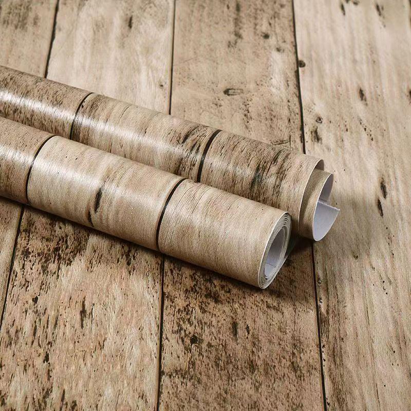 5 meter behang en behang Echt houtnerfbehang PVC Vinyl zelfklevend behang voor muur bureau kledingkast kast toonbank huisdecoratie