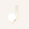 Nordic Frosted Acrylic Ball LED Wall Light for Living Room Interior Bedroom LED Wall Lighting Fixture With 9W Light Source