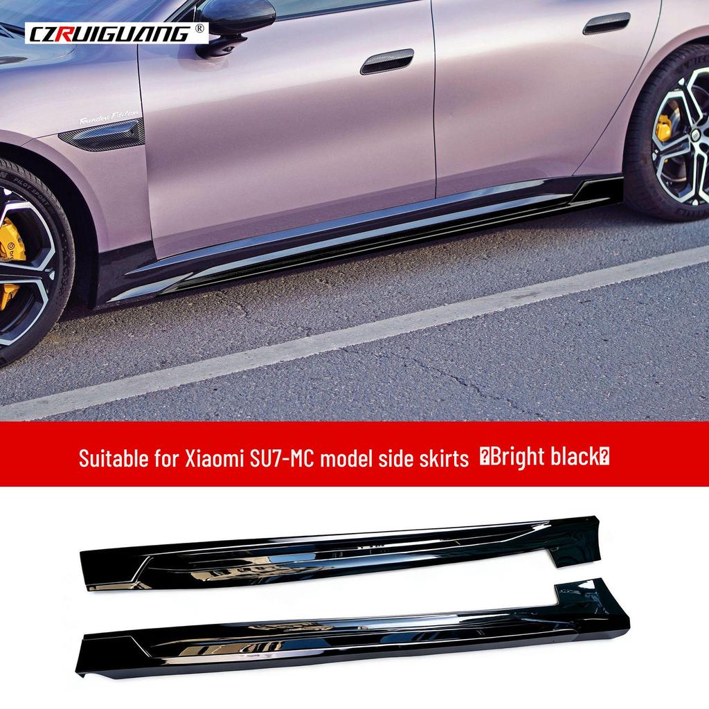 Fits Xiaomi SU7: MC Style Rear Spoiler, Front Lip, Side Skirts, Rear Bumper, and Diffuser Kit