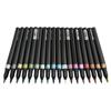 18 Farben Metallic Marker Stifte Geschmeidigeres Schreiben Geruchlos Schnelltrocknende Malstifte Set für Graffiti Malen Ausmalen