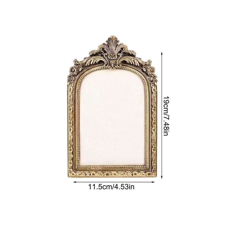 Retro Photo Frame Shooting Props Art Earrings Pose Props Handmade Necklace Organizer Earring Holder Decoration For Women Girls