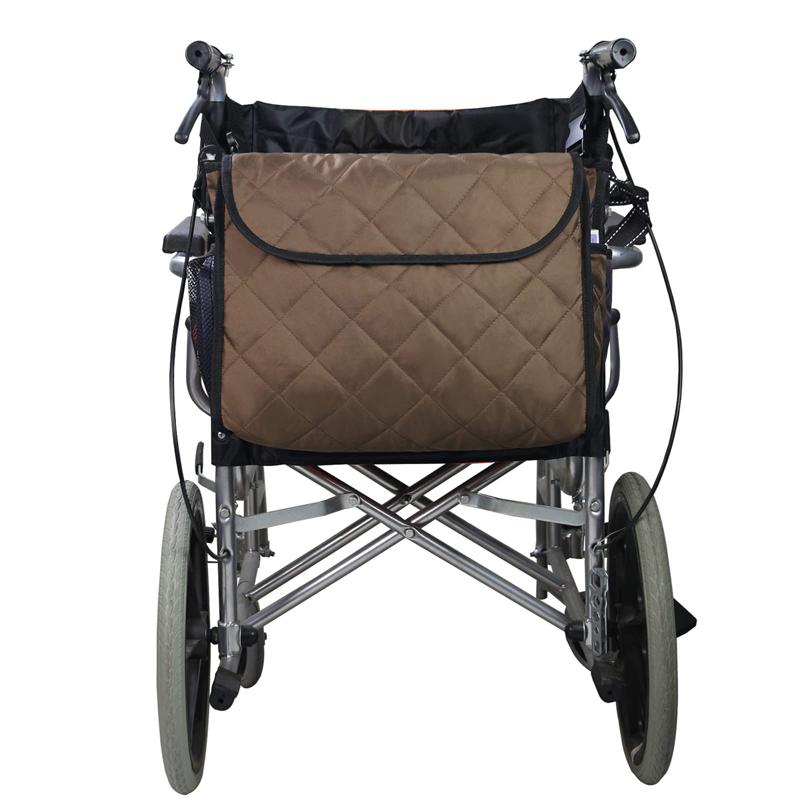 Multi-functional Wheelchair Bag Wheelchair Armrest Bag Disabled Wheelchair Rear Hanging Bag Outdoor Shoulder High-capacity