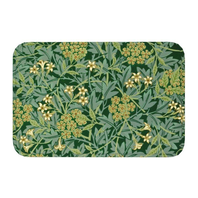 William Morris  Rug Front Floor Door Entrance Mats Indoor Textile Pattern Bath Kitchen Doormat Balcony Carpet Non-slip Floor Mat