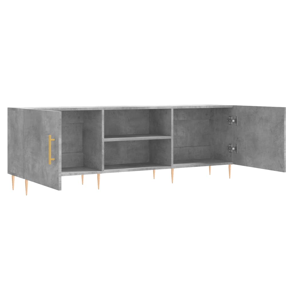 TV Cabinet, Concrete Grey, 150X30X50 Cm