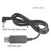 Universal 90 Degree USB 5V To for  24V 5.5x2.1mm 250mA Step Up Cable Power Boost Line For Router LED Strips Camera
