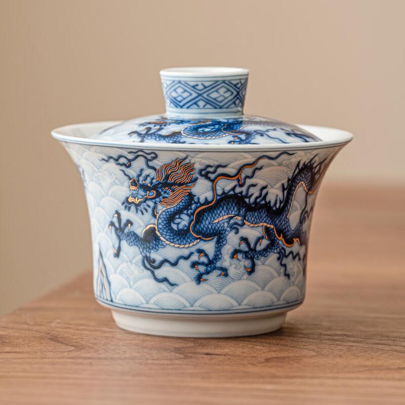 Ceramic Teapot and Cup Mat Tray