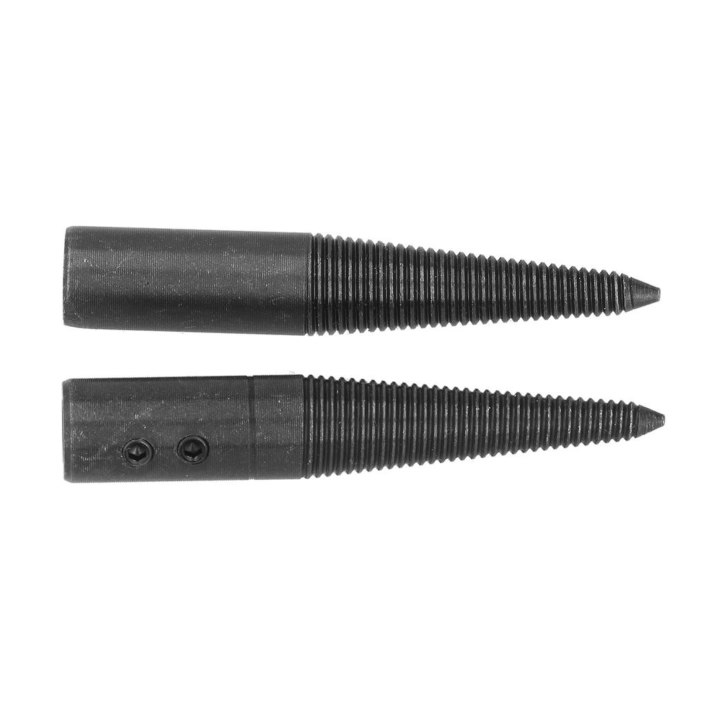 6Pcs Tapered Spindle Adapter Safe Secure Sturdy Steel Durable Stable Threaded Tapered Spindle for Bench Grinder