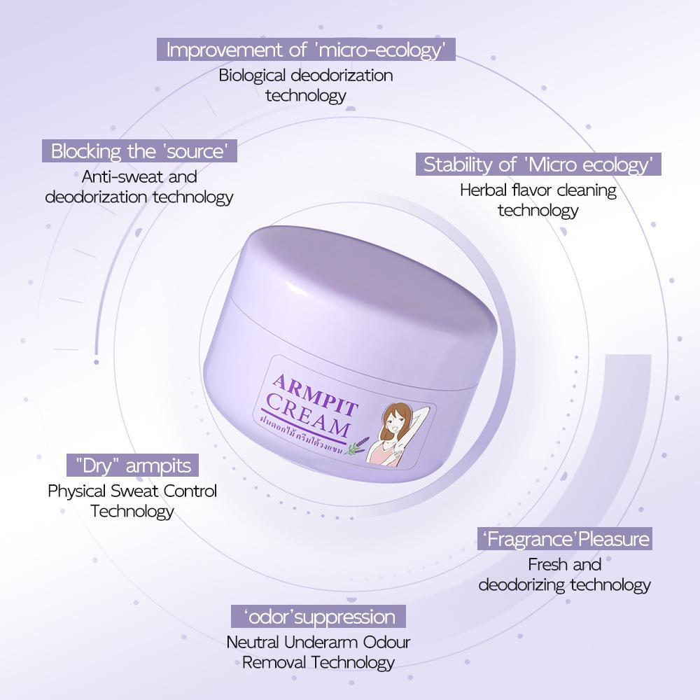 Xiangti Ointment Antiperspirant Lotion Solid Armpit Ointment, Fresh and Long-lasting Fragrance.