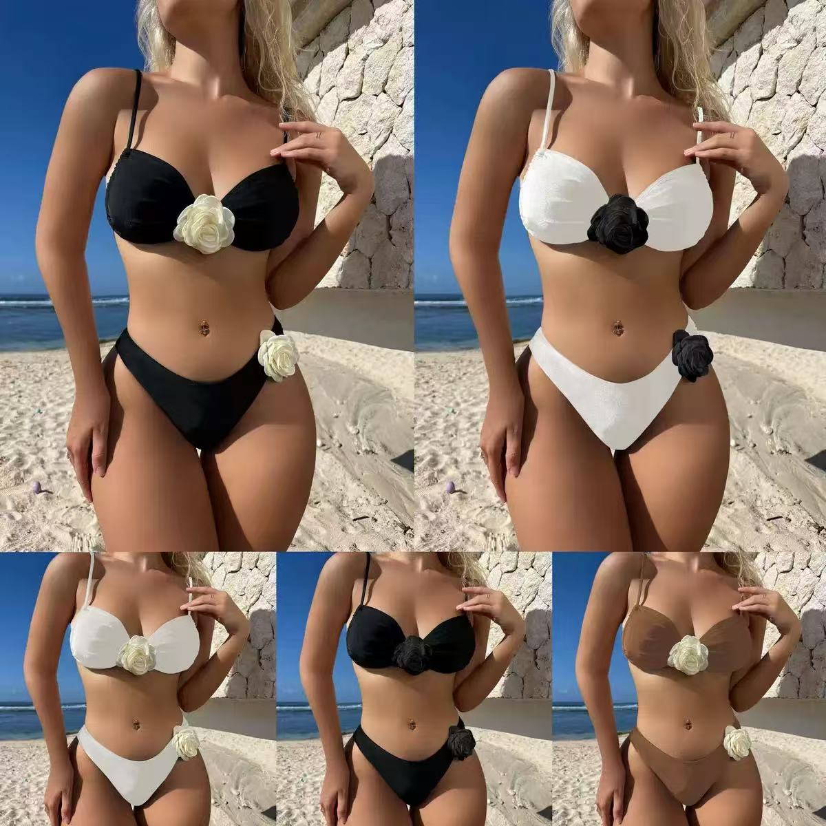 

Sexy Bikinis Women s Swimwear Female Swimsuit For Swimming Wear Bathing Suits Brazilian Bikini Set Beachwear Pool Bather L