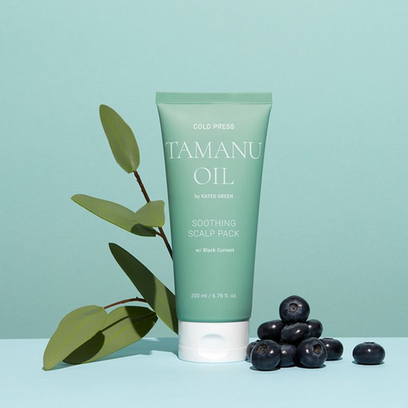 RATEDGREEN Cold-Pressed Tamanu Oil Soothing Scalp Pack 200ml 1 type