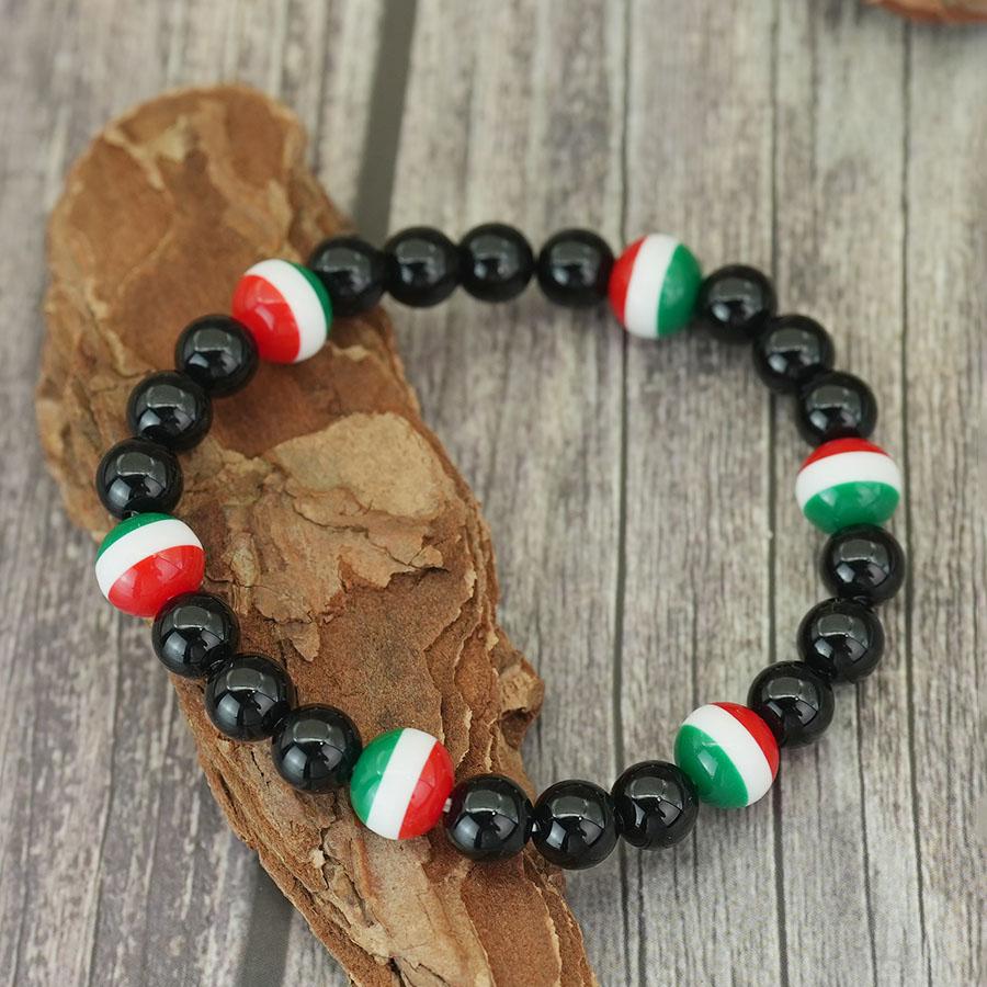 

Noter New Design Beaded Bracelet For Men 8mm Malachite Red Howlite Stone Braslet Leisure Versatile Accessories Boyfriend Jewelry