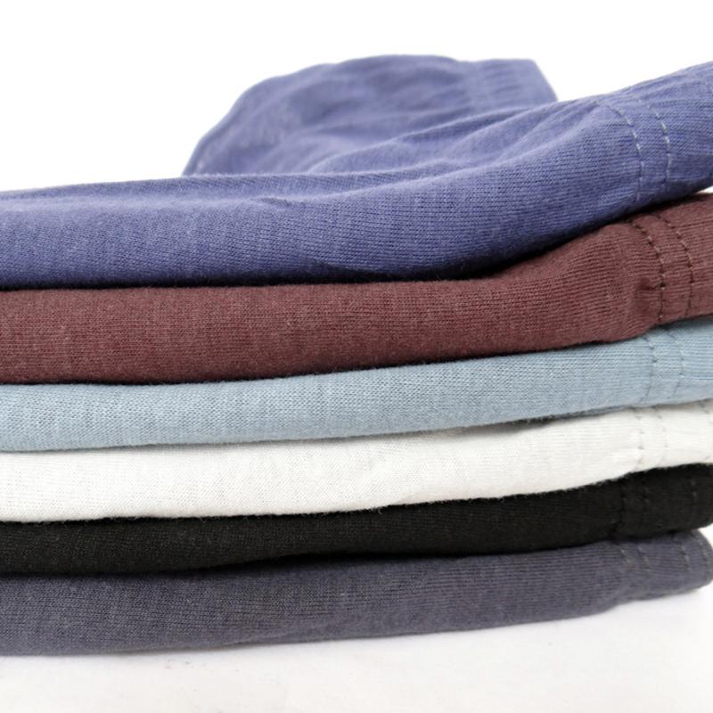 Pánské kalhotky z čisté bavlny, jednobarevné, spodní prádlo pro mládež a chlapce